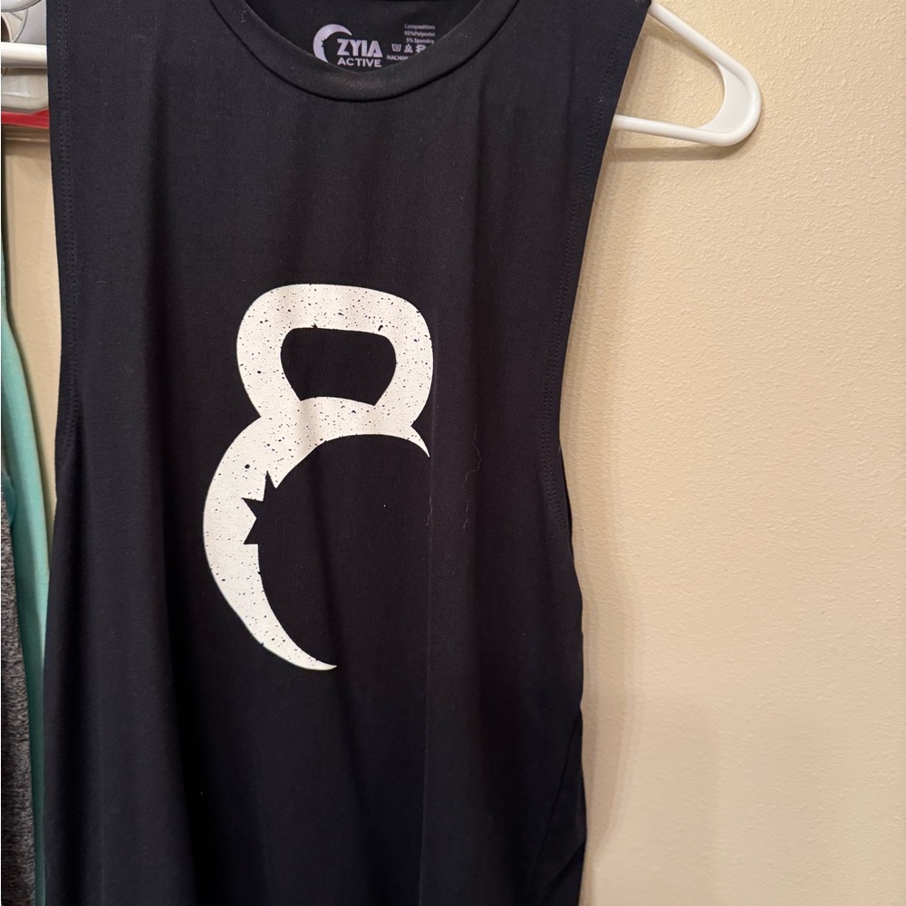 ZYIA Black Active Tank Top
